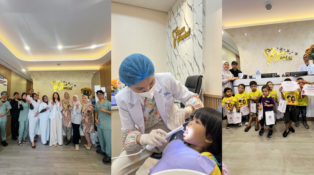 Ocean Dental Cabang Boulevard Hijau Menyelenggarakan Pemeriksaan Gigi Tahunan Bersama Sekolah Smart Kidz Harapan Indah