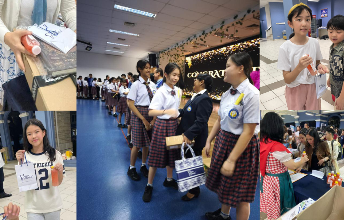 Ocean dental dukung acara Night Ceremony At Santa Laurensia School Bintaro